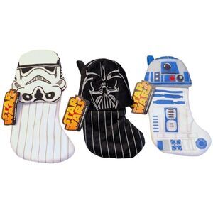 Star‎ Wars Mini Holiday Stockings Darth Vader R2D2 Storm Trooper New Kohl's Xmas